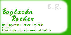 boglarka rother business card
